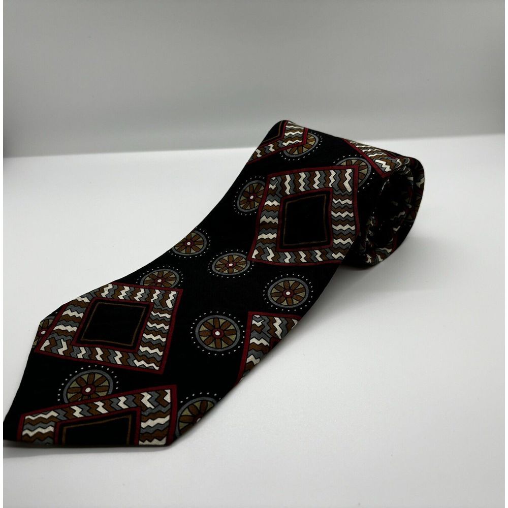 Oscar de la Renta Couture Collection Neck Tie USA 100% Silk